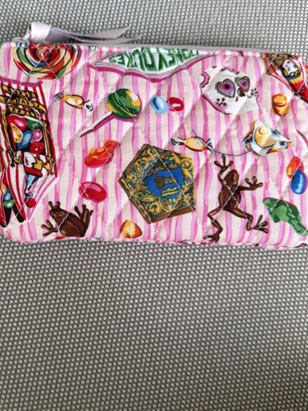 Vera Bradley Harry Potter Honeydukes Wristet Pouch Card Coin Wallet Strap